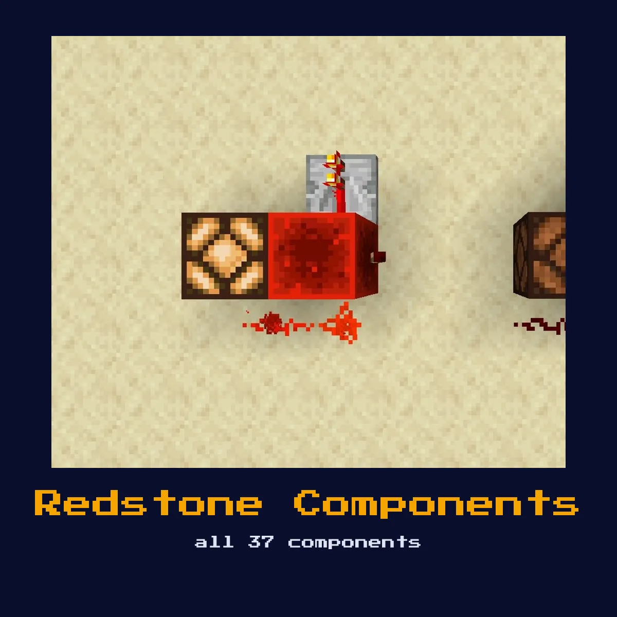 All 37 Minecraft redstone components